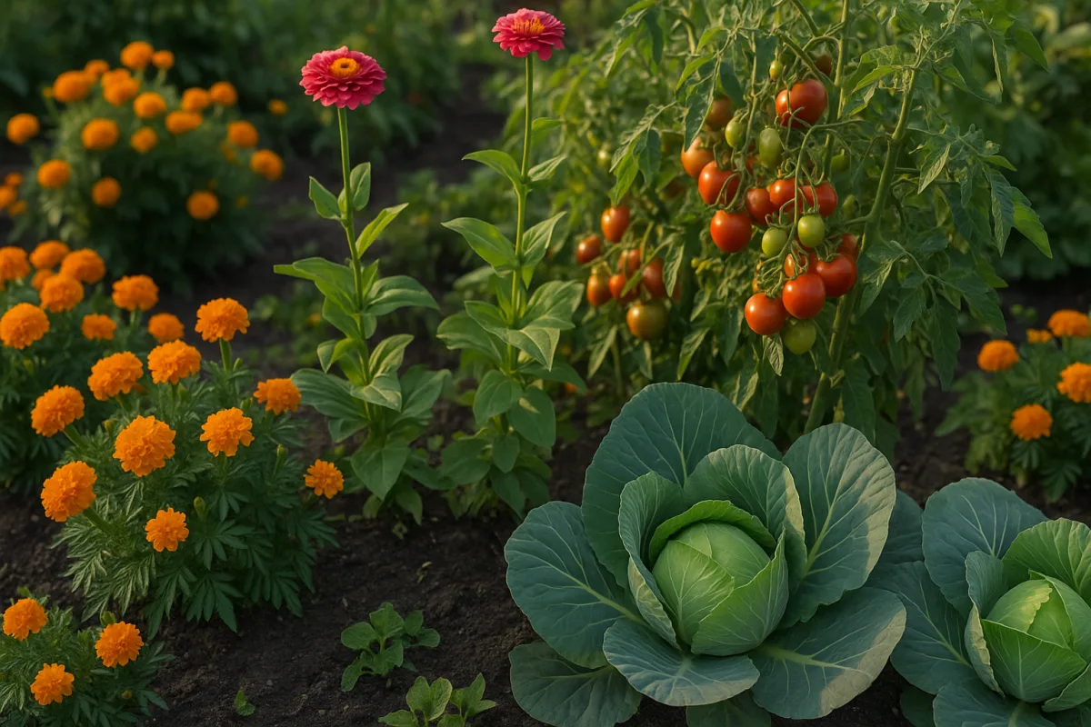 Quali fiori piantare vicino agli ortaggi? Migliora la salute delle tue piante senza sprechi