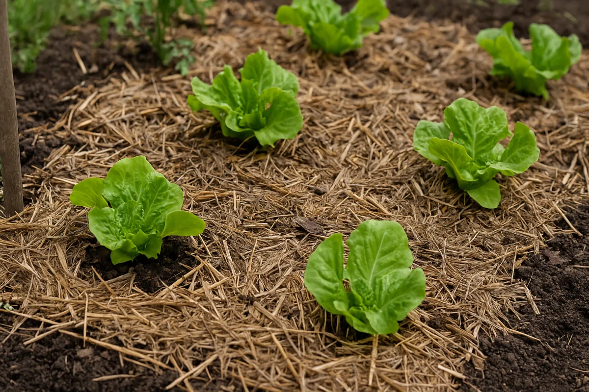 Pacciamatura naturale per l’orto: i materiali che mantengono fertile il terreno senza fatica