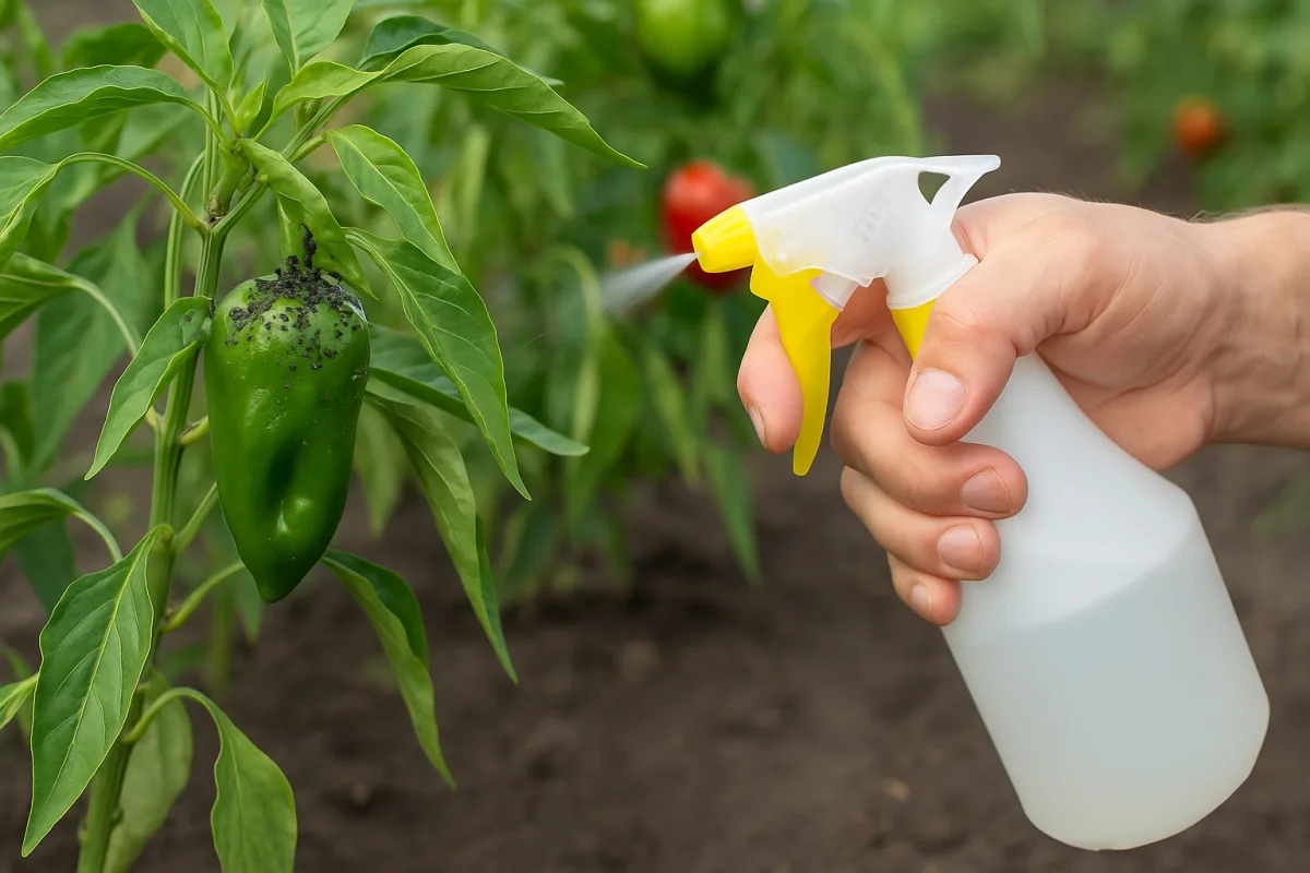 Afidi sui peperoni in orto: il rimedio naturale che salva il raccolto