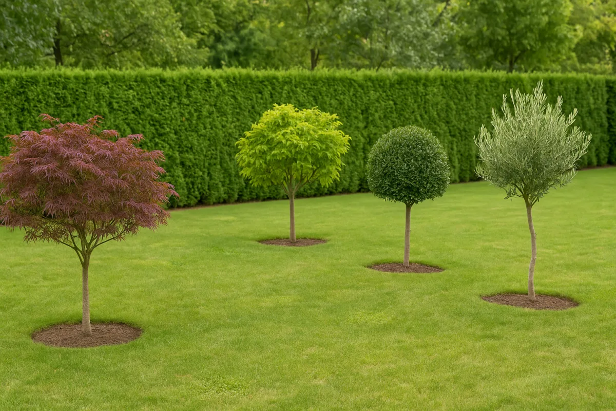 Alberi da giardino a crescita lenta: quelli che non invadono il terreno vicino