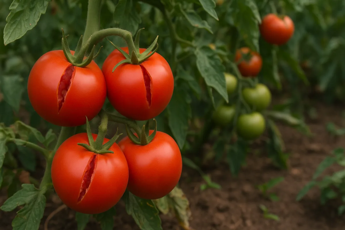 Pomodori che si spaccano prima della raccolta: il vero motivo evitabile
