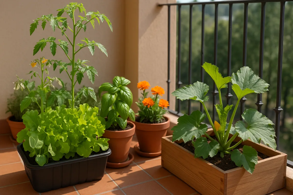 Orto sinergico in piccoli spazi: adattarlo al balcone senza perdere resa
