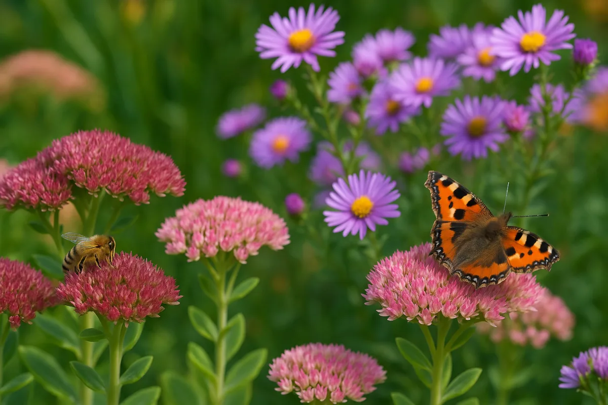 Api e farfalle in giardino: le piante autunnali che pochi pensano di usare