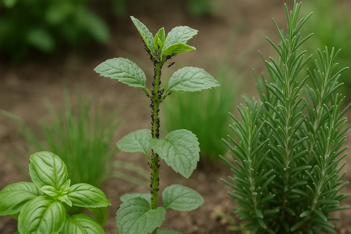 Come allontanare gli afidi con le erbe aromatiche: l'abbinamento che funziona