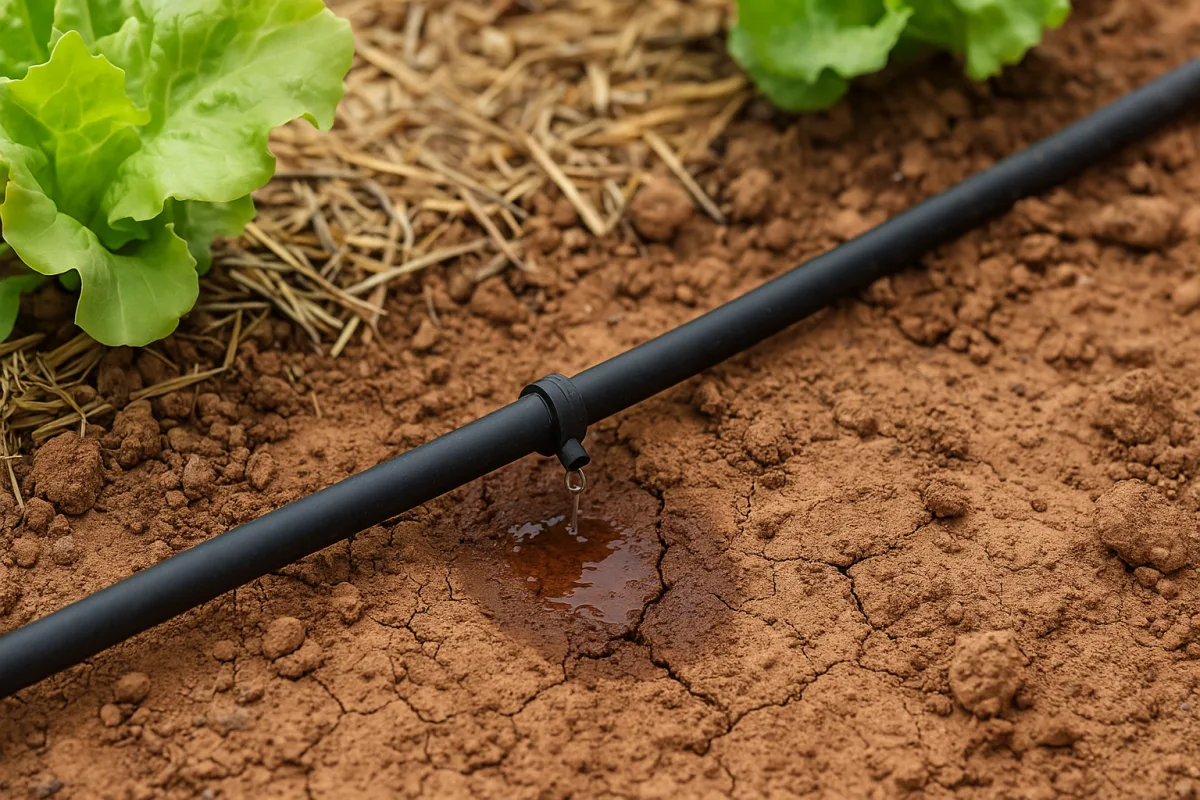 Irrigazione a goccia su terreno argilloso: come adattarla per non allagare
