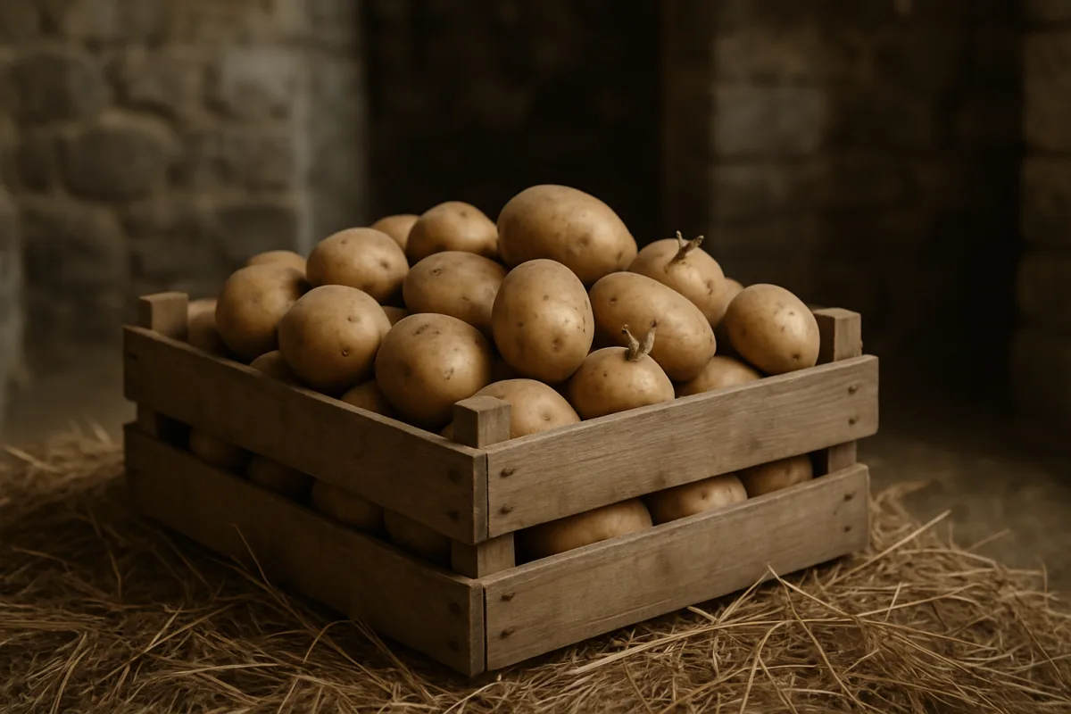 Le patate marciscono in cantina per tre errori precisi: ecco cosa controllare