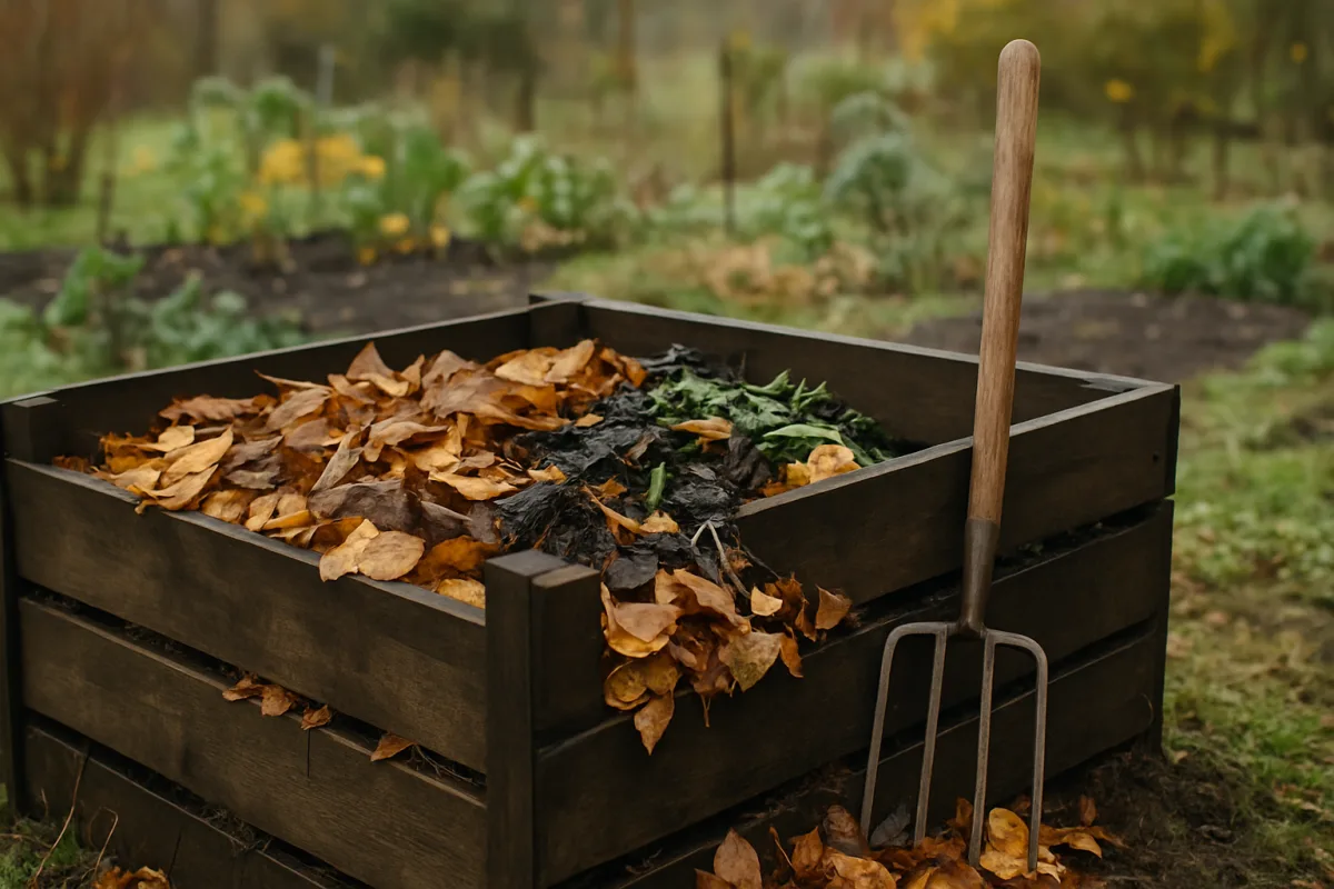 La pioggia d'autunno cambia tutto nel tuo compost: ecco cosa controllare