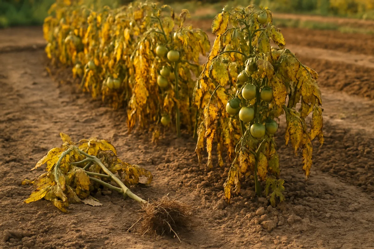 Le piante di pomodoro rimangono su troppo a lungo: ecco cosa si perde