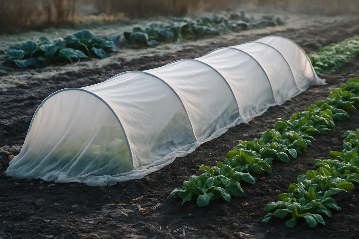 Il tunnel salva l'orto quando arriva il freddo: ecco come usarlo