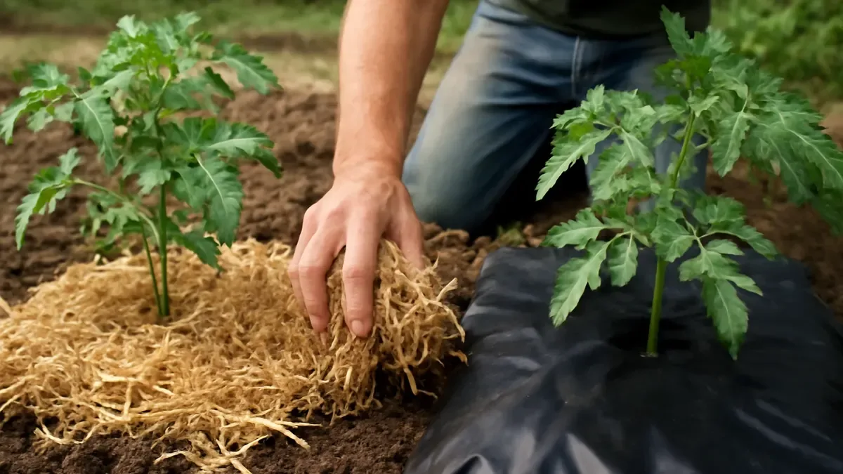 Pacciamatura dell'orto con la paglia: come farla e quali errori evitare