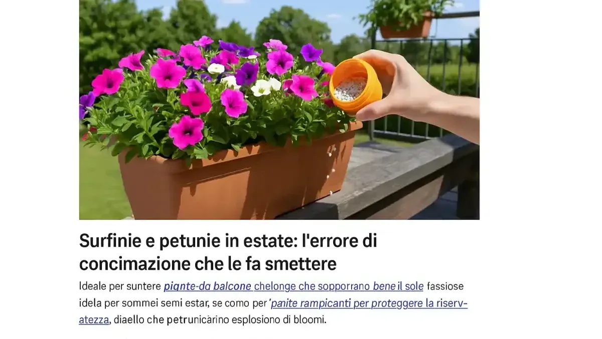 Gerani sul balcone dopo l’estate: quali parti secche eliminare prima del ricovero