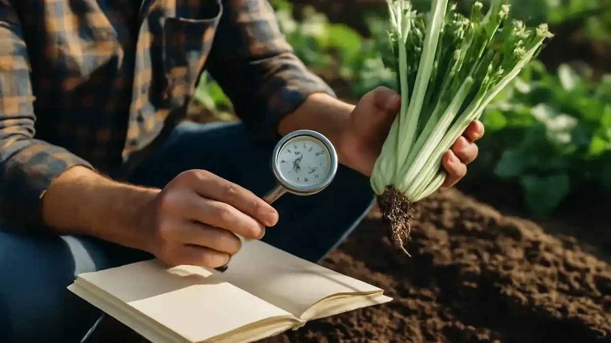 Sedano nell’orto in autunno: come gestire acqua e raccolta quando le temperature scendono