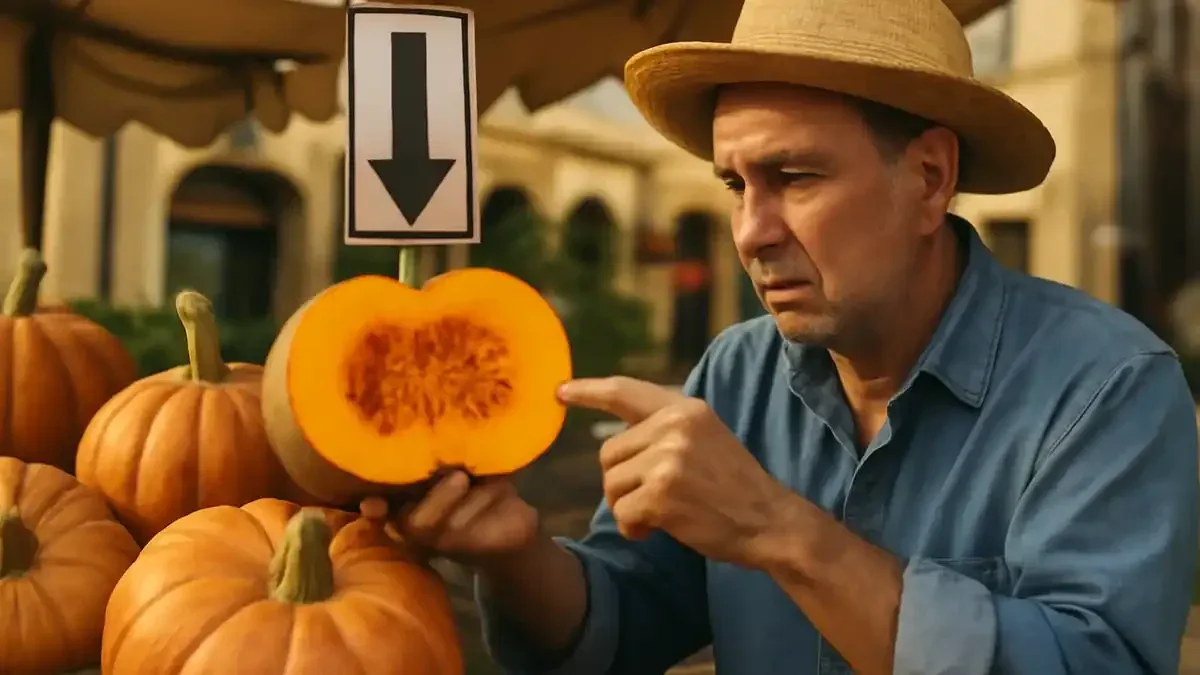Zucca appena raccolta: perché controllare il picciolo prima di conservarla
