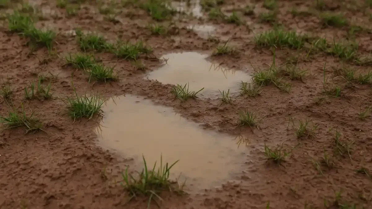 Terreno compatto ai piedi degli alberi: come capire se l'acqua riesce a infiltrarsi