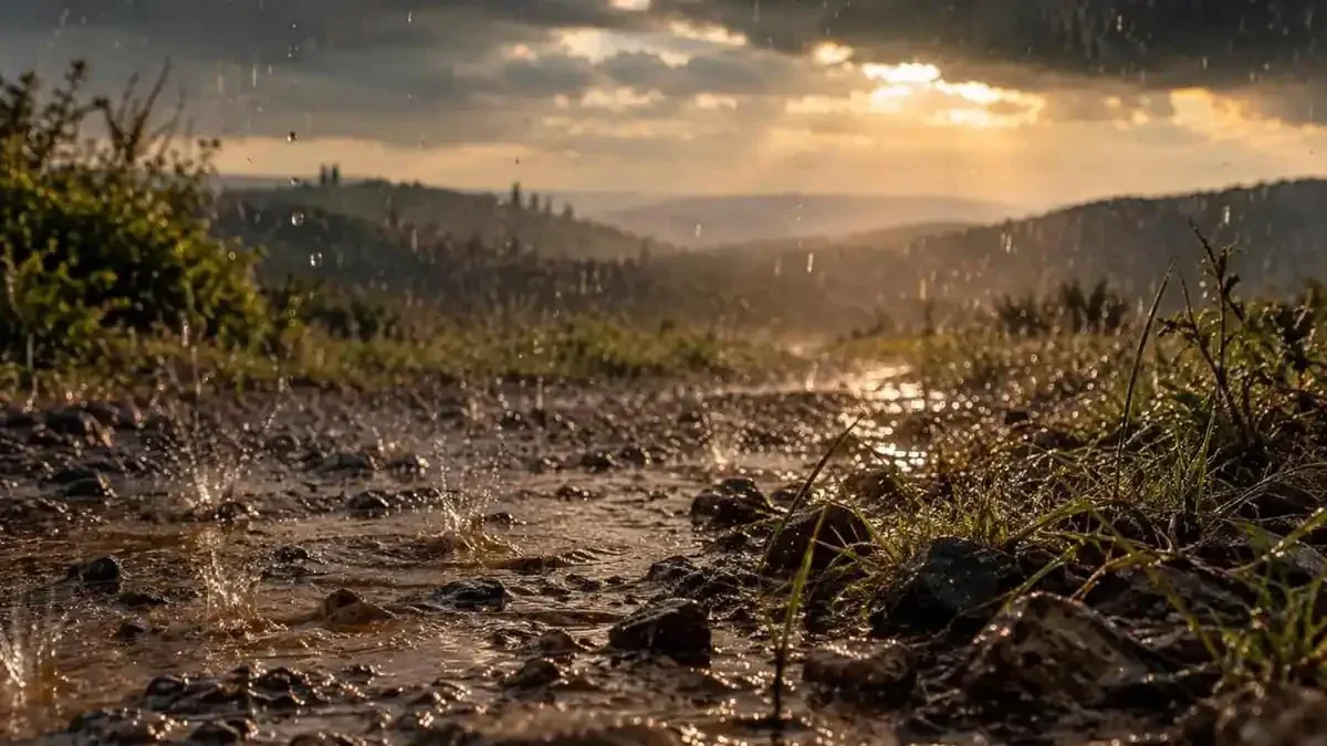 Terreno argilloso dopo la pioggia: una manciata si sbriciola o resta impastata?