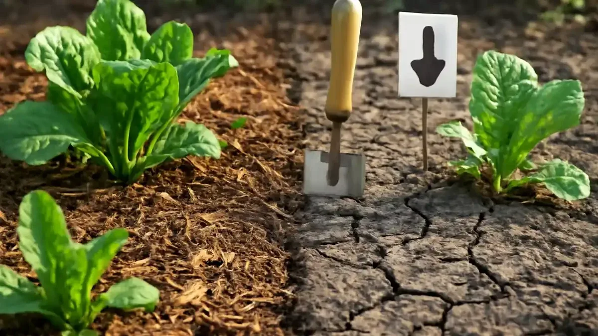 Spinaci appena emersi e crosta in superficie: come liberare le piantine senza strapparle