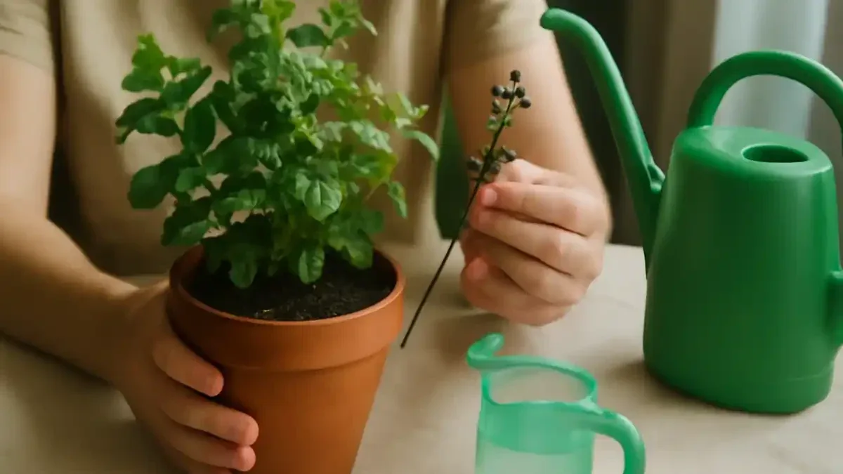 La menta ha fiorito: vale la pena raccogliere i semi dal vaso?